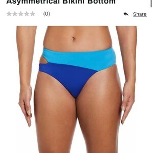 NWT Nike Swoosh Block Asymmetrical Bikini Bottom